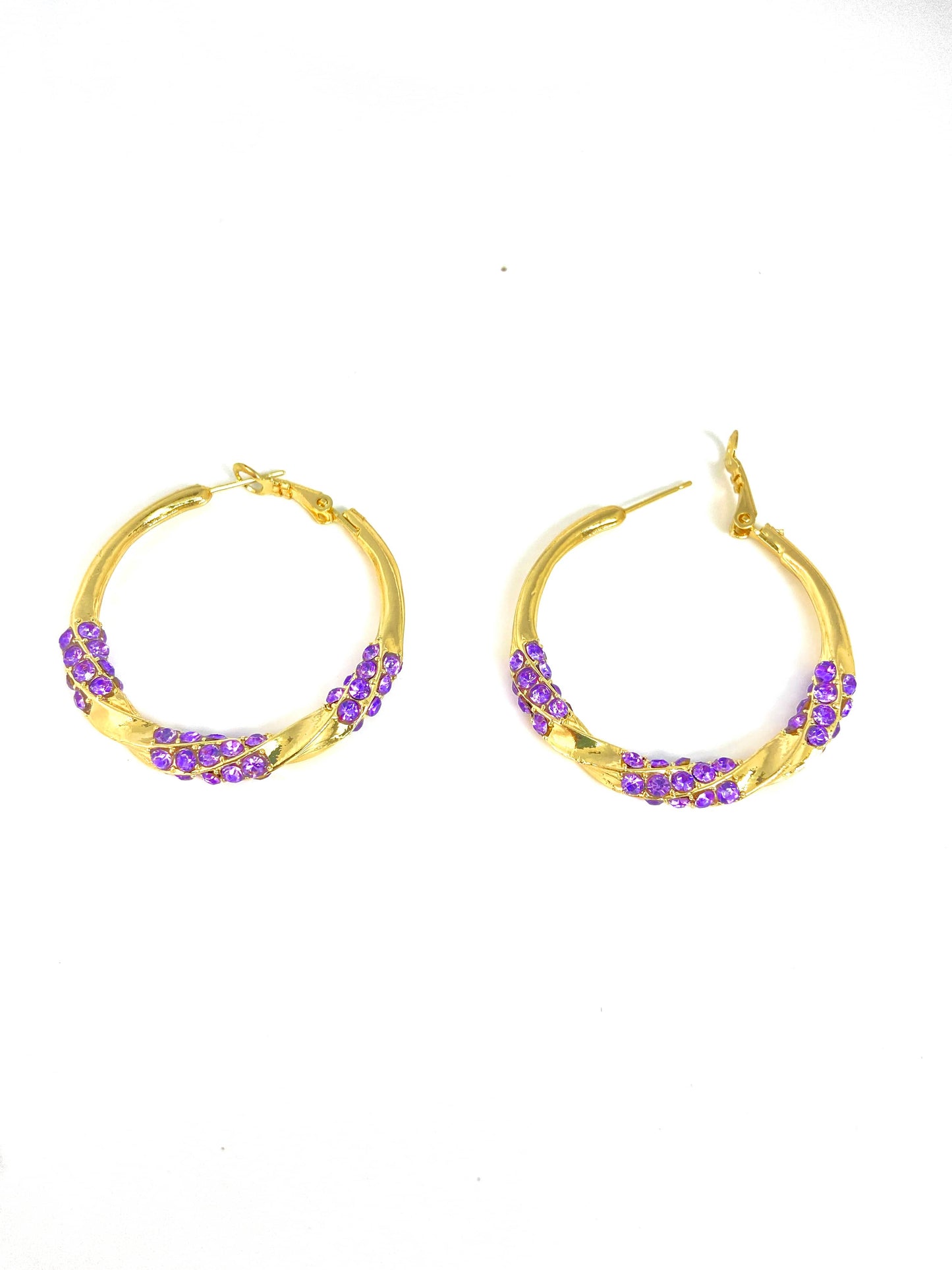 Purple Fantasy Earrings