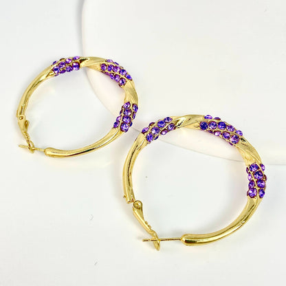 Purple Fantasy Earrings