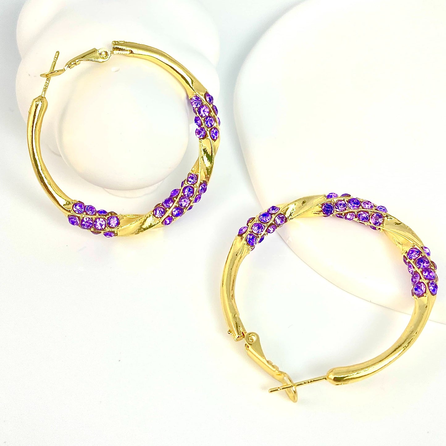 Purple Fantasy Earrings