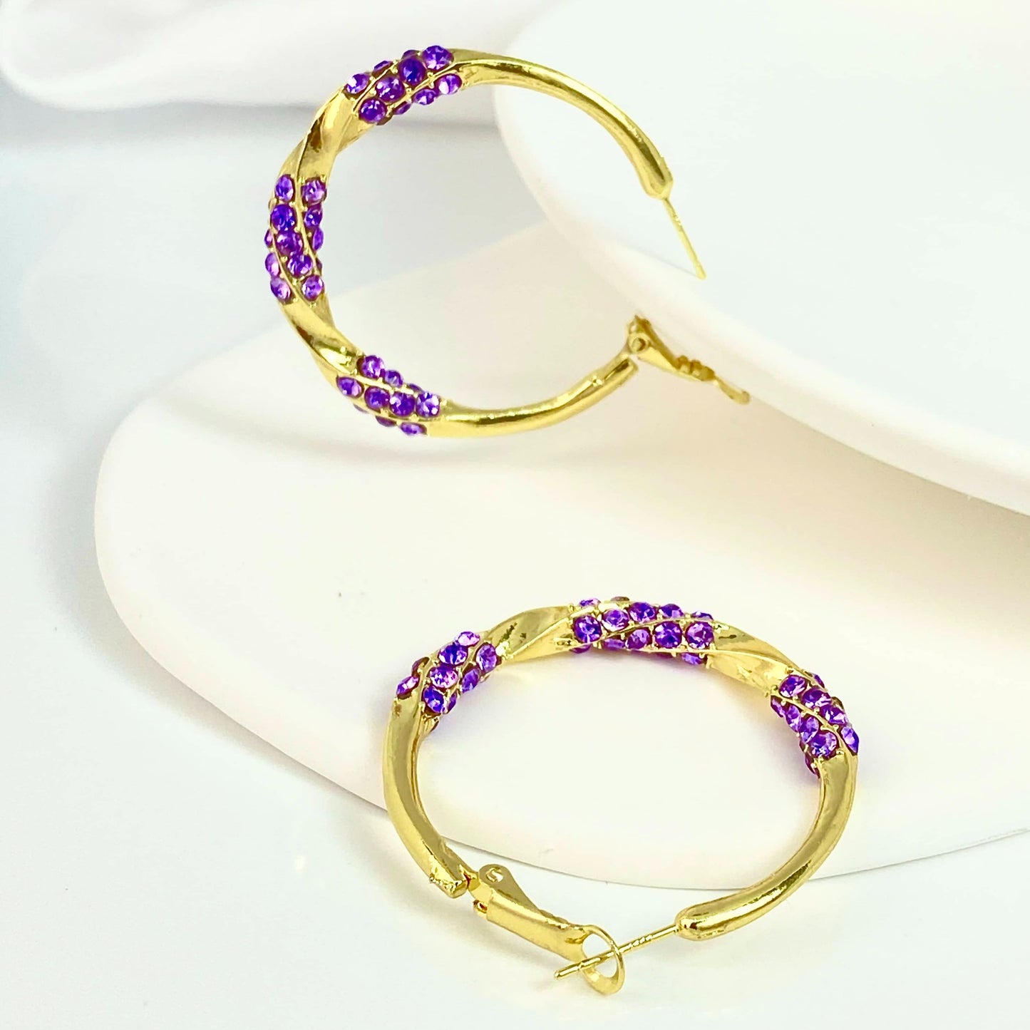 Purple Fantasy Earrings