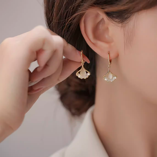 Ginkgo Earrings